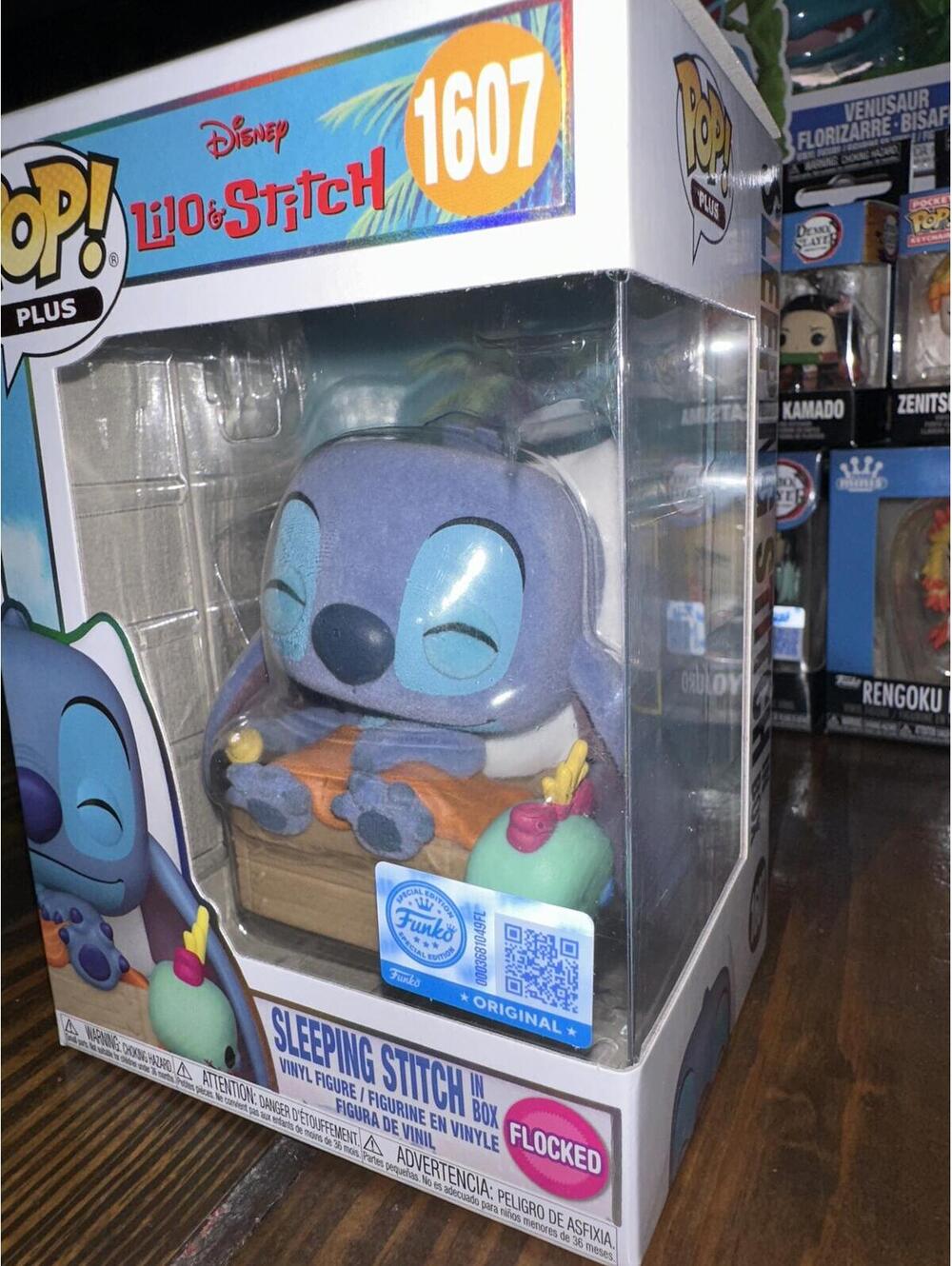 Disney Lilo & Stitch Pop! Plus Sleeping Stitch Box #1607